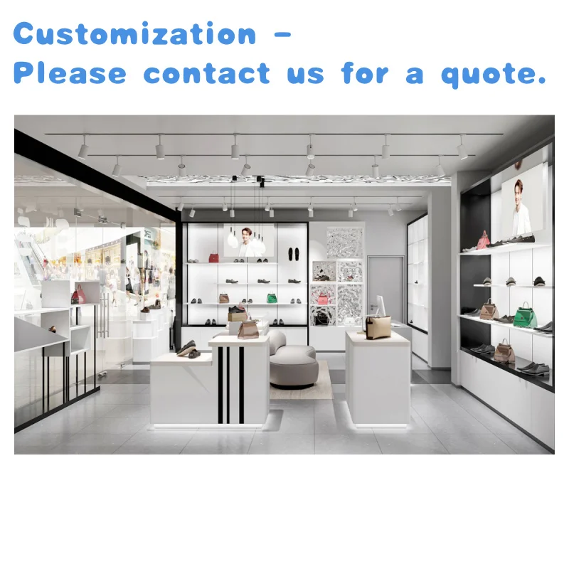 

custom.Custom Clothing Boutique Display Racks Furniture Retail Handbag Shop Design Shoe and Bag Store