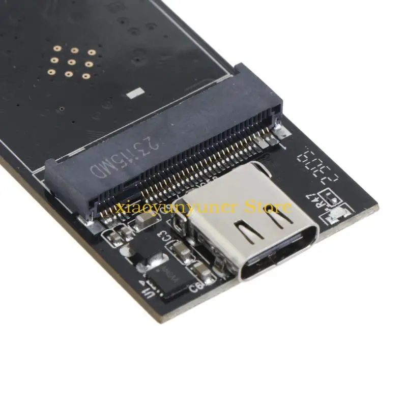 P9JB NVMe NGFF SSD ke Adaptor USB3.1 10G untuk Hard Drive Eksternal Kunci B+M