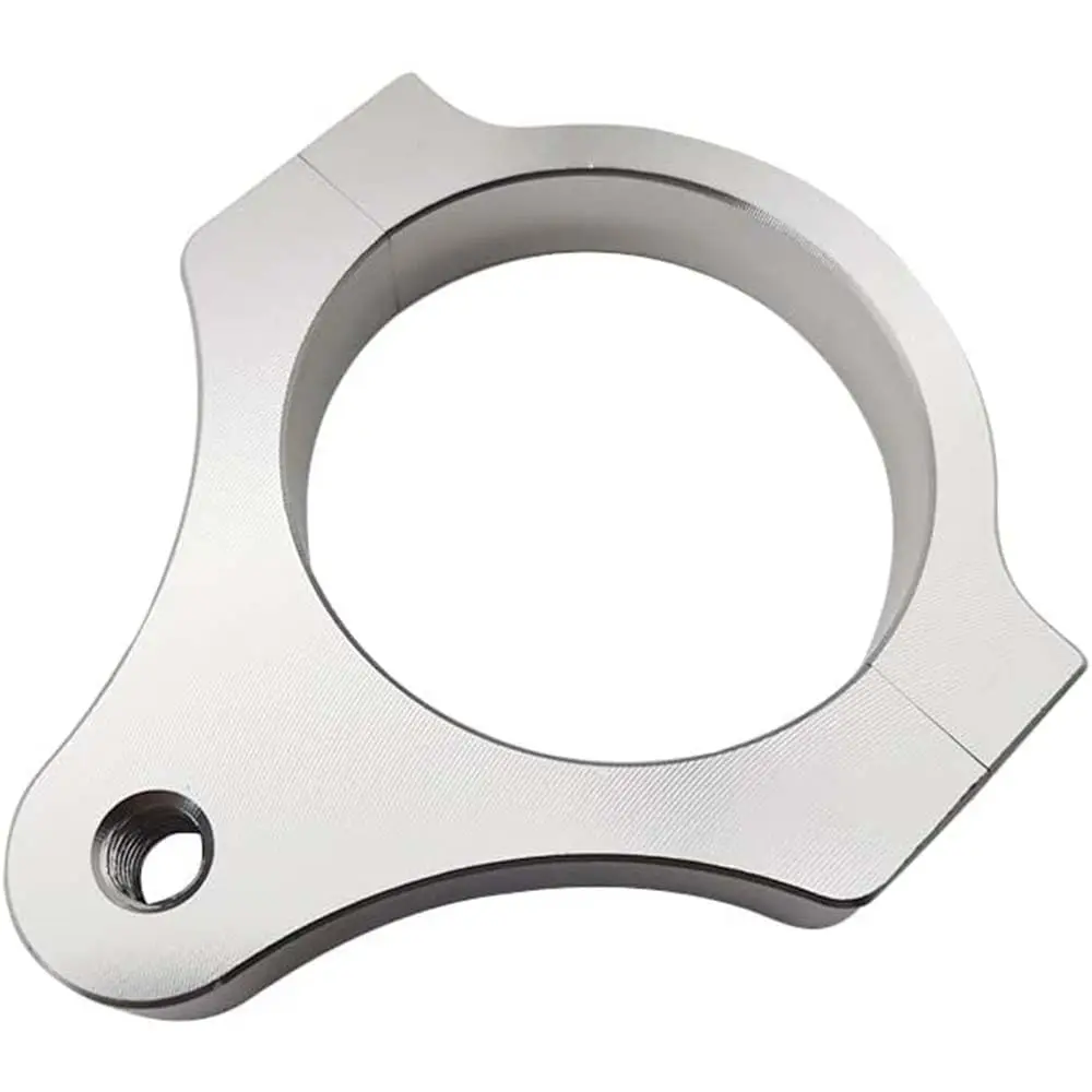 54mm Motorcycle Aluminium Steering Damper Fork Frame Mount Clamp Bracket 1 Piece view 2