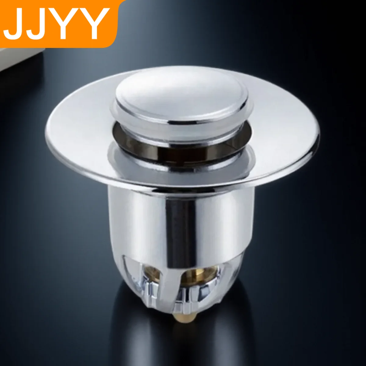 

Universal Sink Drain Filter Stainless Steel Push Type Sink Strainer Bathroom Drain Cover Kitchen Sink Accessories