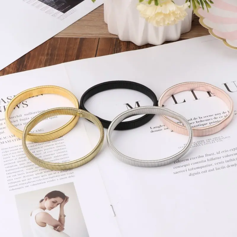 Assorted Colors Armband Holder Anti-Slip Shirt Sleeve Holder Solid Color Niche Cuff Bracelet Let You Concentrate on Dropship