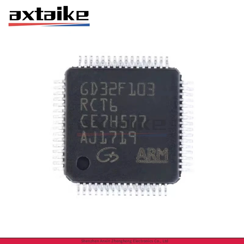 2/5PCS GD32F103RCT6 LQFP-64 GD32F103 32-bit Microcontroller SMD IC