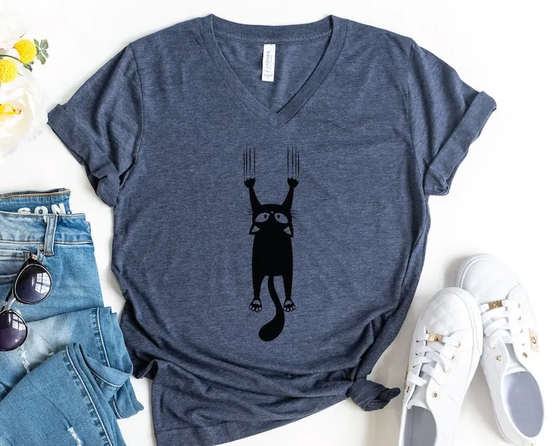 Cute Cat Lover Shirt Owner Gift For Lover Funny Shirt Animal Lover Short Sleeve Top Tees 100%Cotton Streetwear Harajuku goth y2k