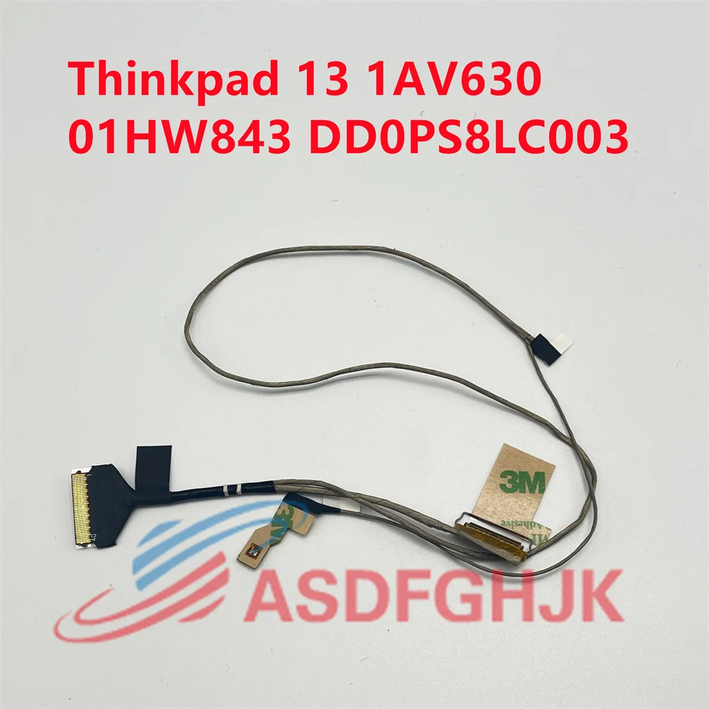 Cabo portátil Flex para ThinkPad, FHD, LCD, sem toque, FHD, 13, 20GJ, 20GK, ThinkPad 13, Chromebook, 20GL, 20GM, 01AV630, 01HW84, 5C10U51594, DD0PS8LC003