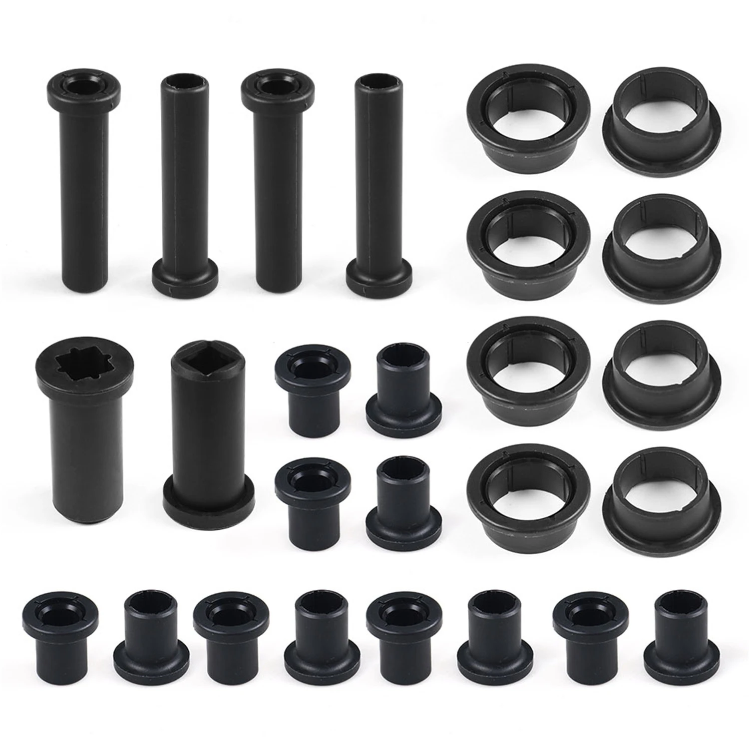 

1set Rear Suspension Bushings Arm Control Bushing Kit For 700 4X4 Sportsman Twin 2003 2004 2005 Car Accessories