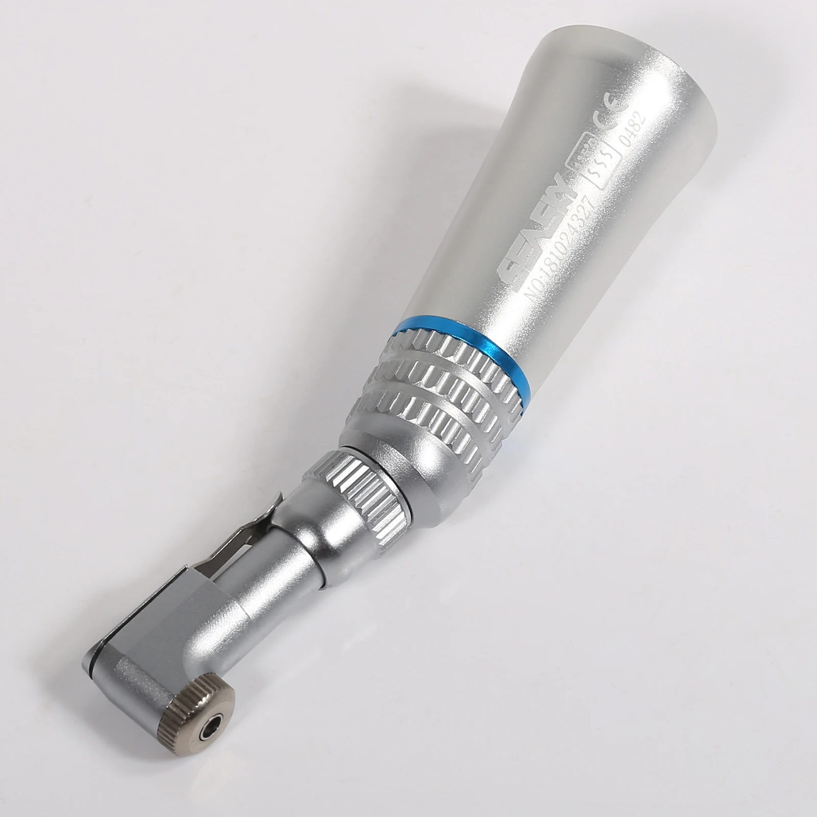 Dental Contra Angle Handpiece Low Speed Turbine External Water Spray Push Button Chuck CN/RU Free Shipping