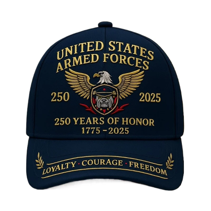 250th Anniversary of the United States (1776-2026) Limited Edition Commemorative Baseball Cap - Bald Eagle, 50 Stars