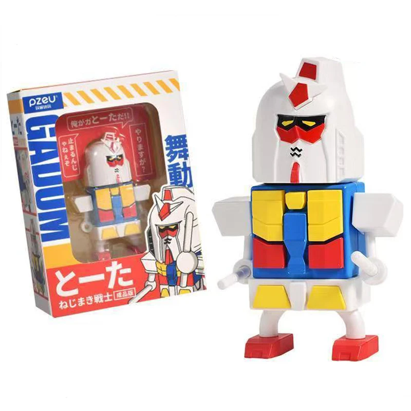 

Cute White Devil Deformation Robot Toy Action Figure Plastic Model Robot Toy Anime Movie Series Children Gift Collectible Statue