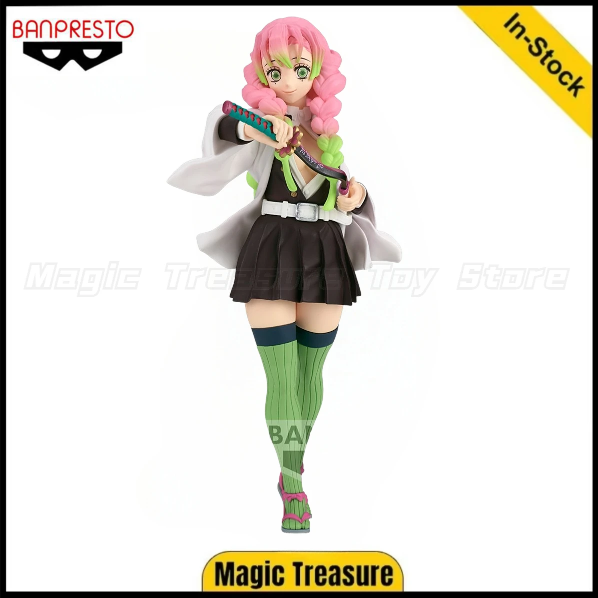 

【В наличии】BANPRESTO Demon Slayer: Blade of Demon Slayer - Trip Outfit Demon Slayer Kimetsu No Yaiba Kanroji Mitsuri Фигурка в подарок