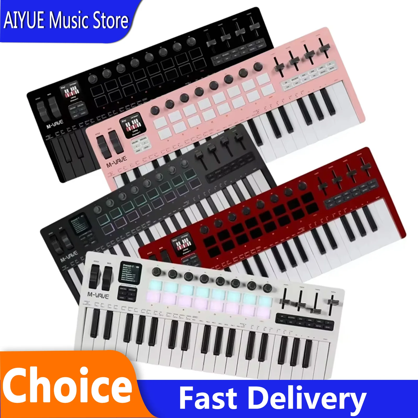 M-VAVE 37-Key Midi …
