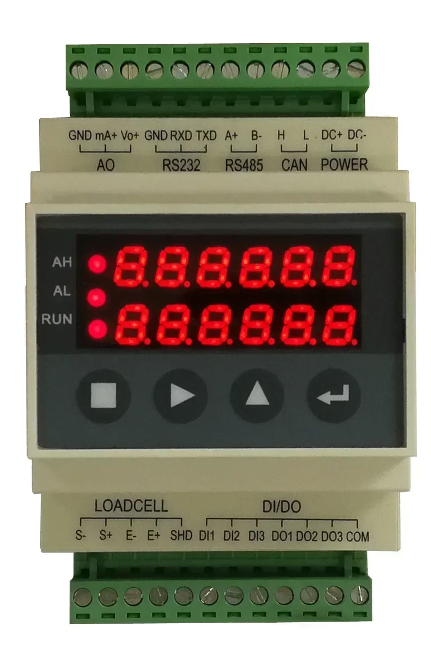 New Load Cell Amplifiers And Transmitters For Weighing Controller With Analog 0-10V, 4-20mA