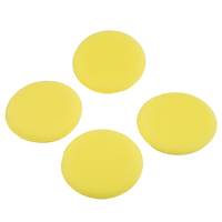 For The Vehicle Waxing Polish Set Sponge Pads Paint Polishing Supplies Vehicle Waxing Yellow 12PCS Applicator Auto Care Car