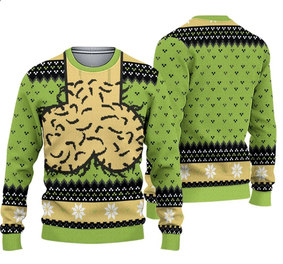 

Funny Meme Ugly Christmas Holiday Men Women Autumn and Winter Sweater Xmas Party Sweatshirt Christmas Pajamas Family