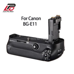 New Pro Vertical Battery Grip Pack Holder for Canon BG-E11 EOS 5D3 5DIII 5D Mark III 3 as LP-E6  & 2pcs Battery Holder