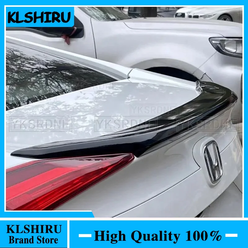 For Honda Civic 10 Generation Sedan 2016 2017 2018 2019 Trunk Spoiler Car Tail Box Lip Wing Trim Body Kit Parts