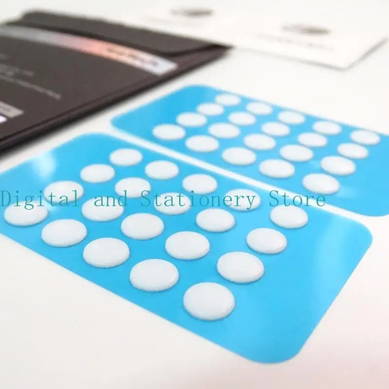 Y1ub Game Mouse Feet Mouse Skates Ice Meningkatkan Edisi Diy Universal Dot Mouse Pad