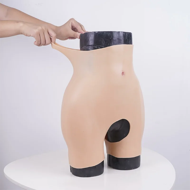 

Silicone Underwear Butt Hip Enhancer Thicker Buttocks Fashion Sexy Fake Butt Crossdresser Fake Butt Lifting Panties Gift Cosplay