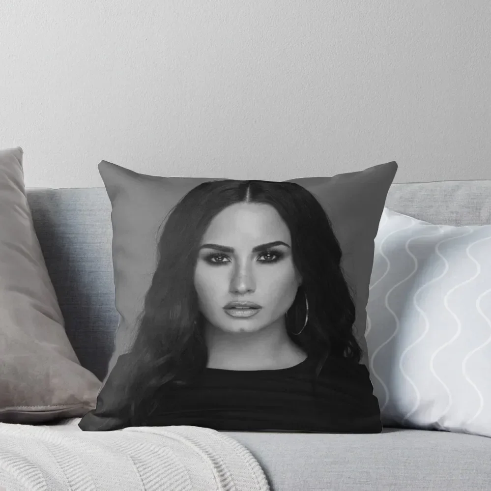 

Demi Lovato Throw Pillow Custom Cushion Pillow Case Christmas pillow