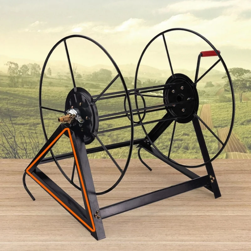 High Pressure Agricultural Spraying Machine with Large Rolling Hose Shelf Pipe Winding Machine for Efficient Crop Dosing