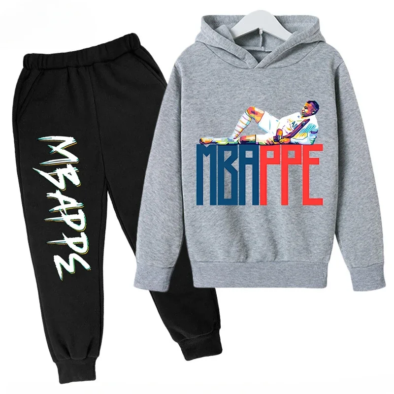 بدلة رياضية مطبوعة على الأمهات للأطفال ، بنطلون ضيق بهودي ، طقم غير رسمي من قطعتين للفتيان والفتيات ، ملابس أطفال ، الربيع والخريف