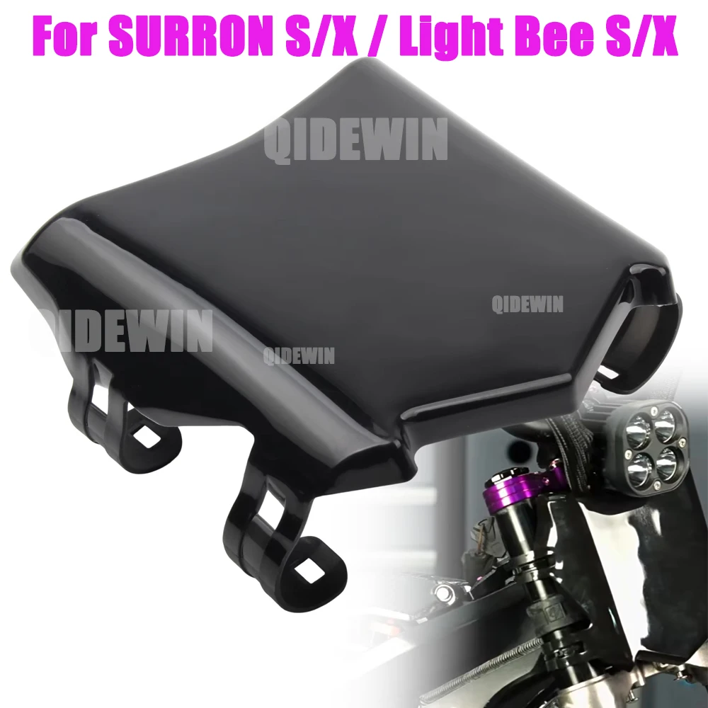 For Surron S/X Q20 Dirt E-Bike Front License Number Plate For Talaria Sting Stark Varg Motorcycle Accessories Registration Plate