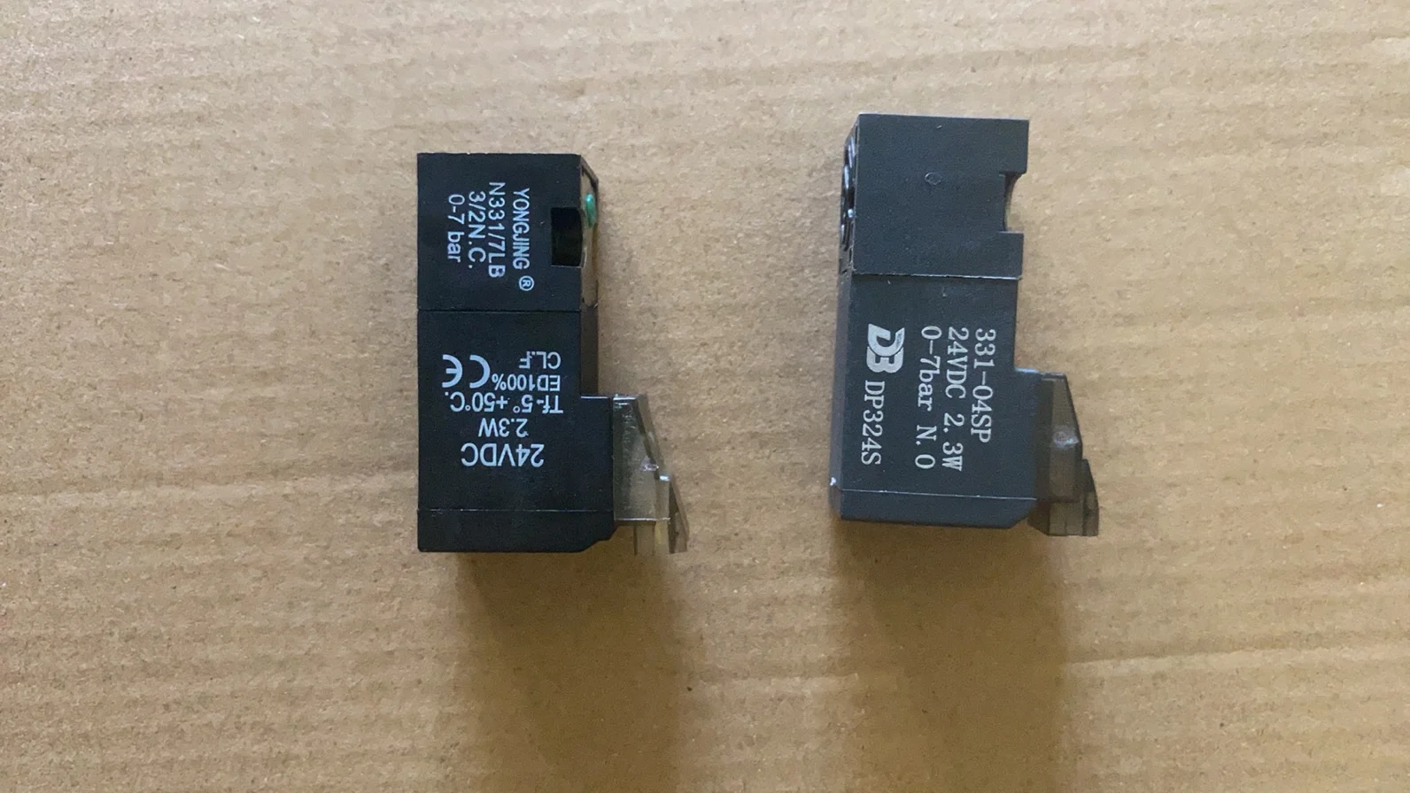 

1Pcs N331/7LB 3/2NC 0-7bar 24VDC 2.3W Solenoid valve normally closed 331-04SP NO normally open