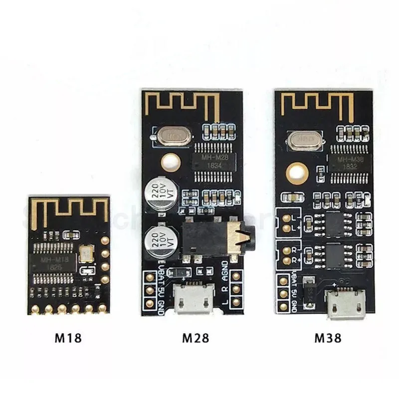 

1/2~50/100Pcs MH-MX8 M18 M28 M38 Wireless Bluetooth Audio Module 4.2 Stereo Lossless High Fidelity HIFI DIY Modification