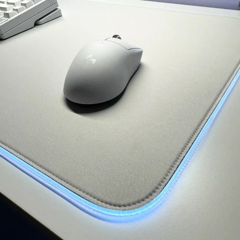 RGB Shine muismat aangepast 4 mm patroon glad Bluetooth extra grote bureaumat FPS Office Esports Gaming muismat accessoires