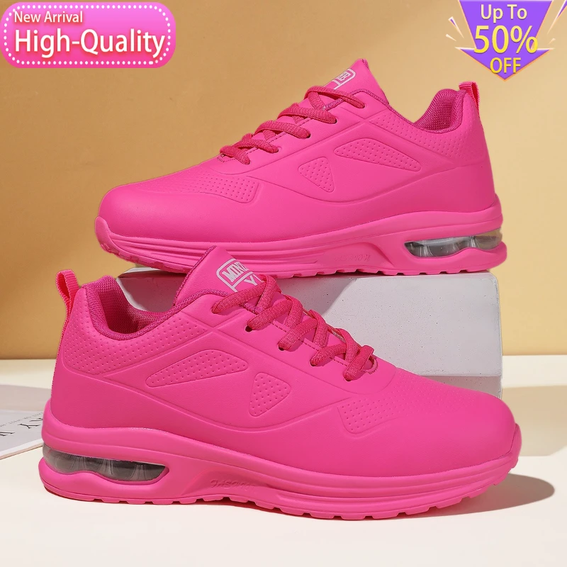 

2026 New Summer Trendy Womens Sports Shoes Lightweight and Flexible Shock-absorbing Running Shoes Daily Outdoor Walking Shoes