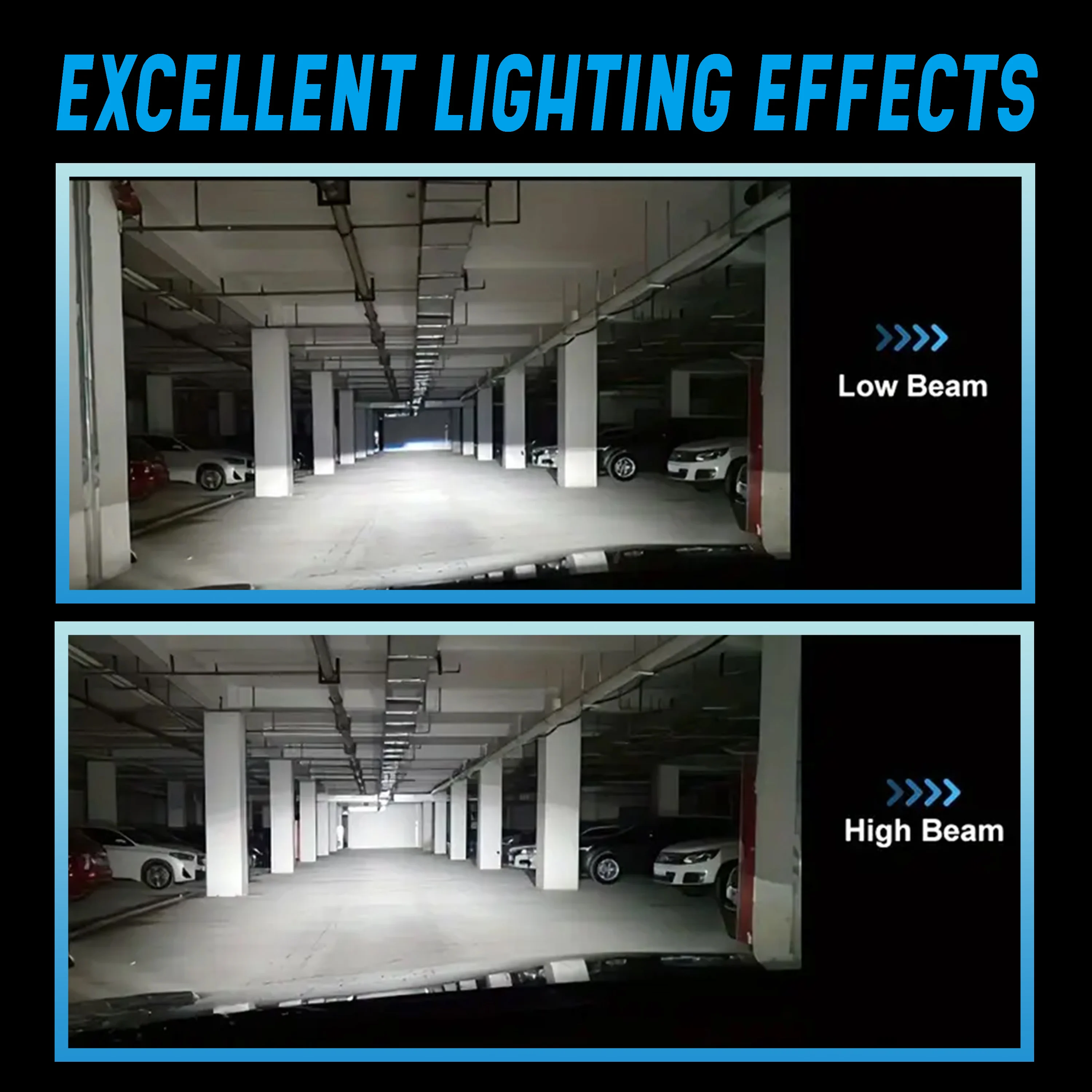 Erruson 320W 300000LM H4 H7 Fog Led Lights CSP 1860 Chip H1 H3 H11 9005 9006 9012 6000K 4000K 8000K Auto Car Headlights Bulbs