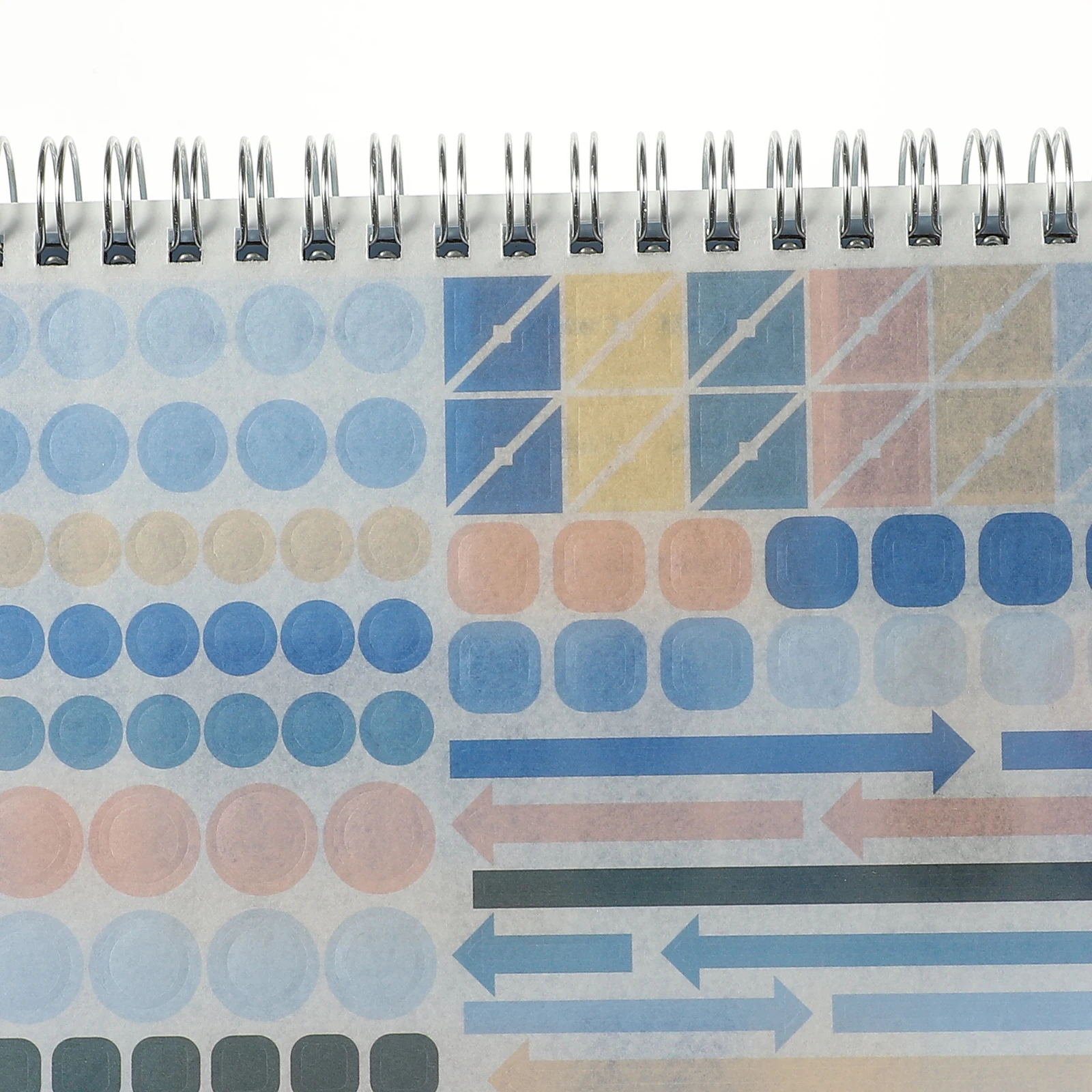 Thick Paper Desktop Calendar Monthly Decorative Standing Office Supplies For Home Conference Room Classroom Coil Binding