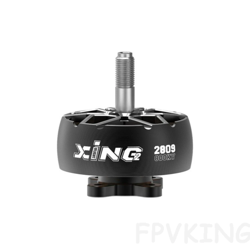 iFlight XING2 2809 Brushless Motor 800KV/1250KV 4-6S Unibell 5mm Titanium Alloy Shaft - Dedicated for Nazgul Evoque F5 FPV Drone