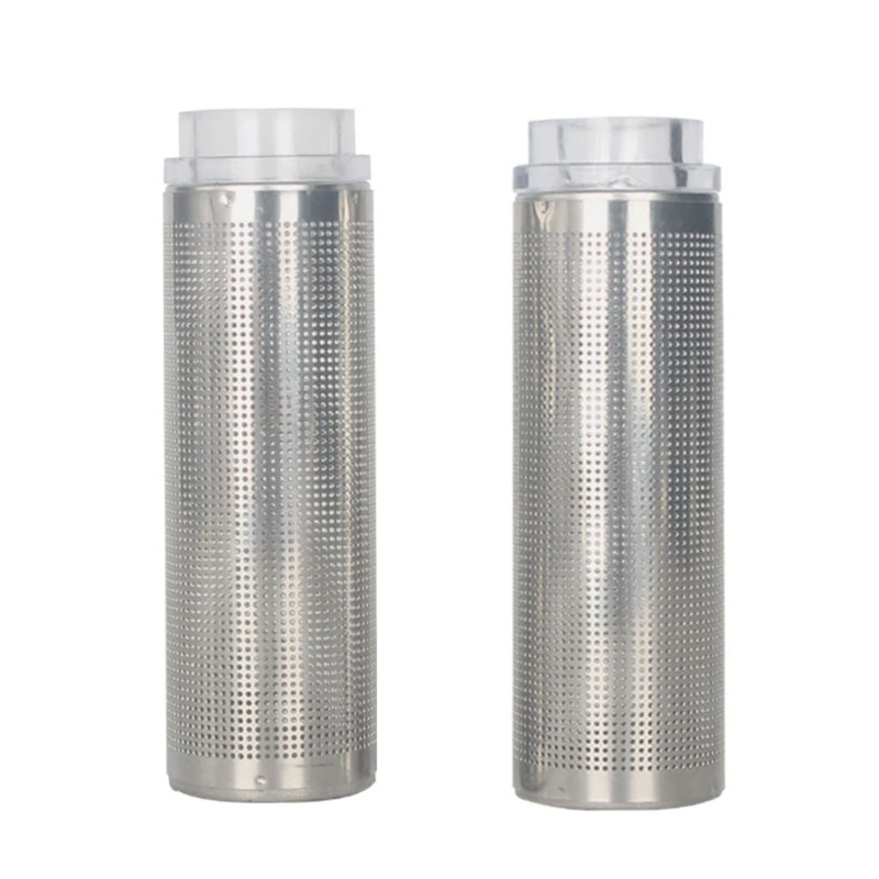 Y1UB Aquarium Intake Filter Media Cover Stainless Steel Mini Mesh Guard for Shrimp Fish for Tank Water Filter Accessorie