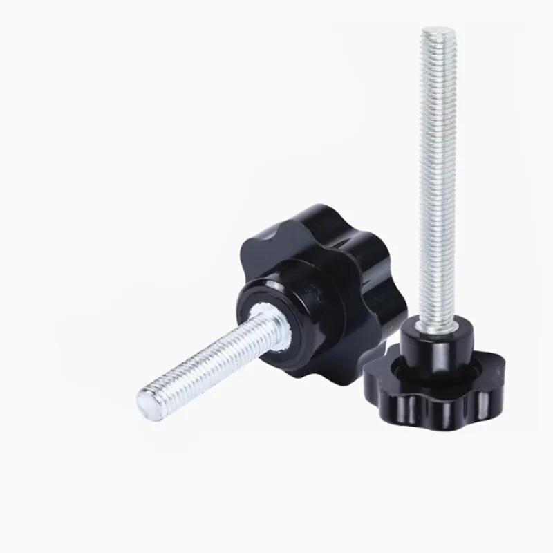 Vite di serraggio della manopola a stella della maniglia di serraggio in bachelite da 10 pezzi M8x16-80mm