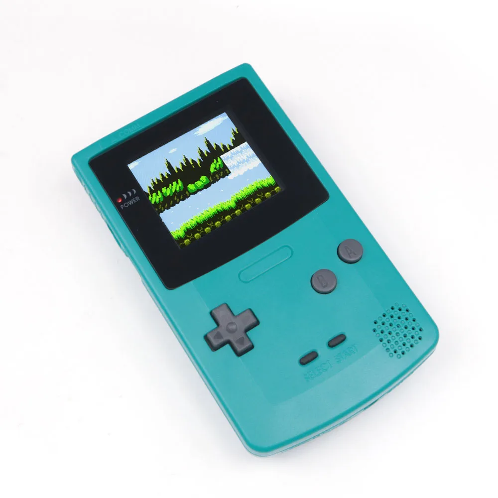 HISPEEDIDO Ekran IPS 2.45' do Gameboy Color GBC, zestaw LCD z podświetleniem, łatwa instalacja bez lutowania, efekt pikseli OSD — zdjęcie produktu 6