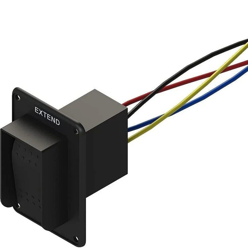 Electric Jack Switch for RV and For Camper For Stabilizer Systems 387874 12V For Power Supply Plastic Copper Build