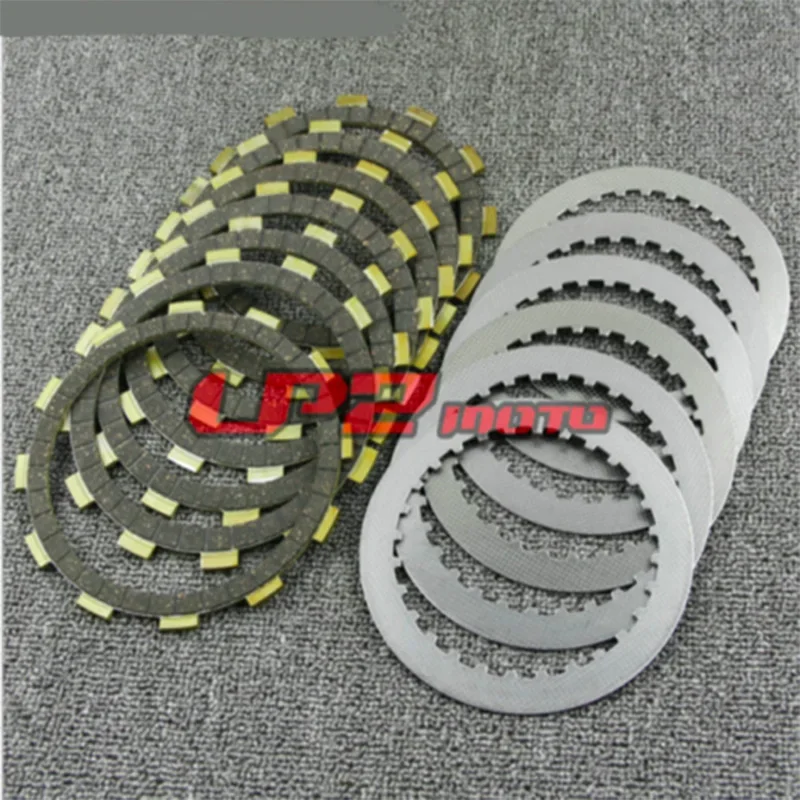 Clutch Friction Plates Discs For Suzuki Intruder VS800GL 92-09 VL400 01-09 VS400 94-96 VS600GL 95-96 VS700 86-87 VS750 85-91