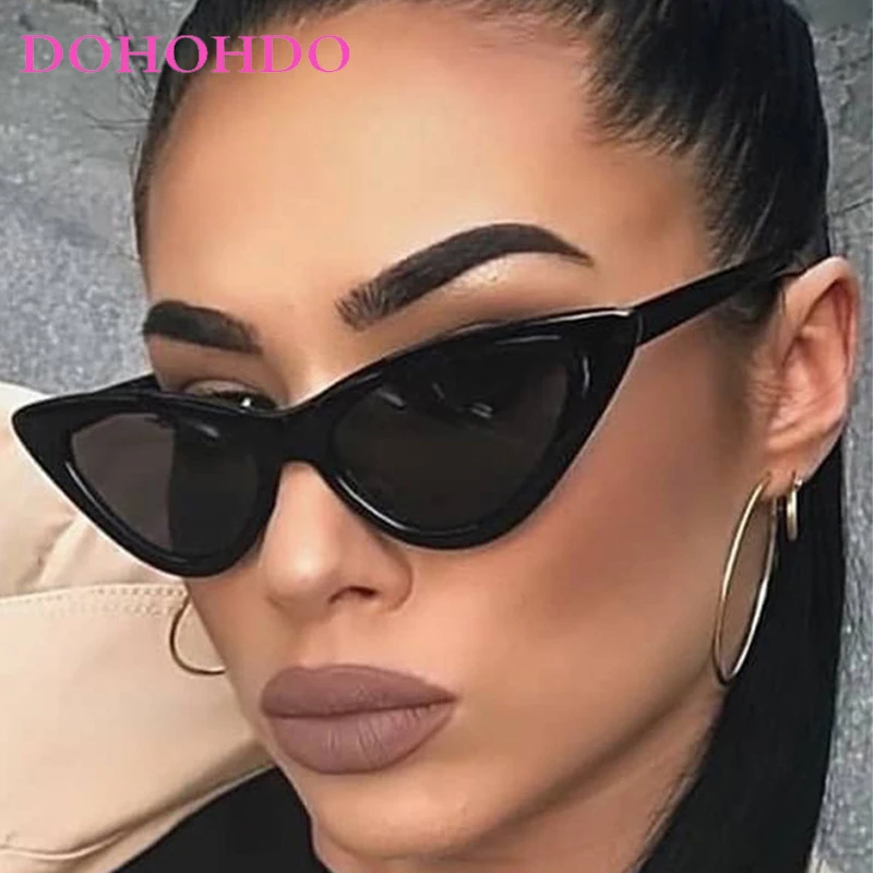 

Fashion Designer Triangle Cat's Eye Women Sunglasses Vintage Luxury Small Frame Men Sunglass Outdoor Travel Ladies Eyewear UV400