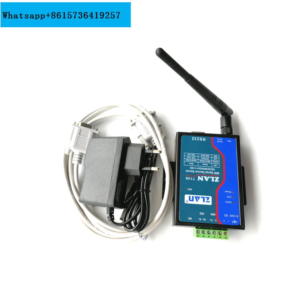 

industrial wireless communication module ZLAN7146 modbus gateway MQTT industrial RS232/485/422 to Wifi converter serial server