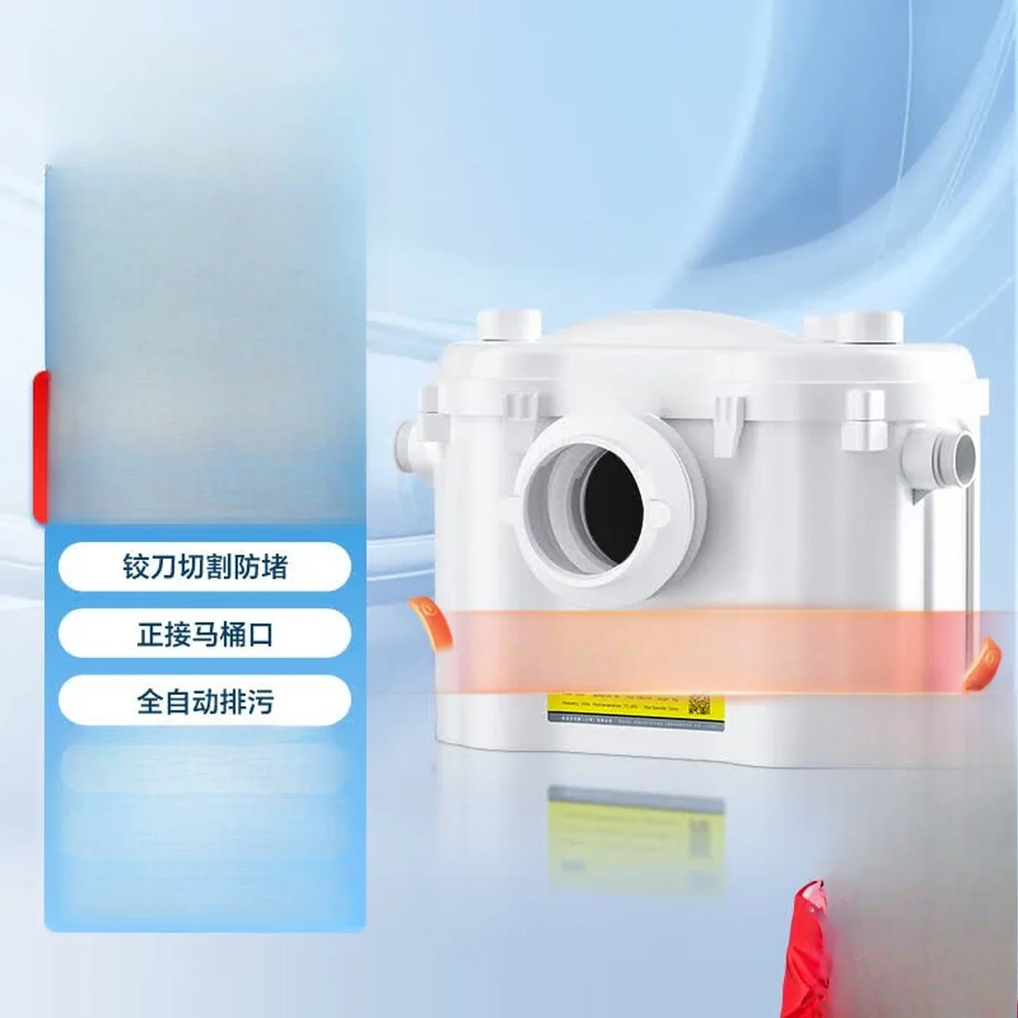 Sewage Lift Pump Villa Basement Lift Toilet Kitchen Washbasin Automatic Cutting Sewage Pump