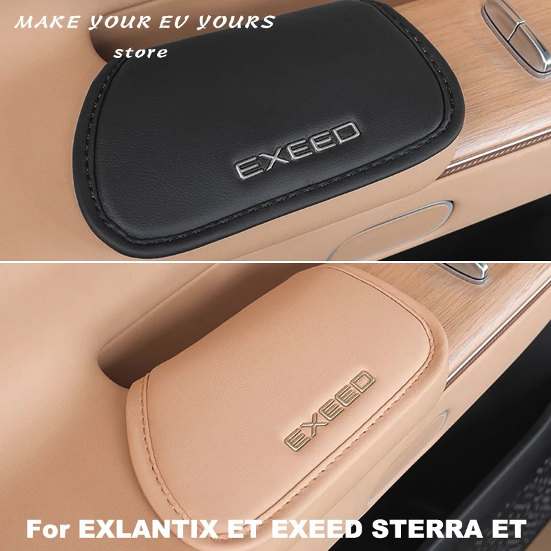 

Для EXLANTIX ET EXEED STERRA ET 2024 2025 двери автомобиля, четырехдверный подлокотник, кожаная защита, дверная панель, защитные аксессуары