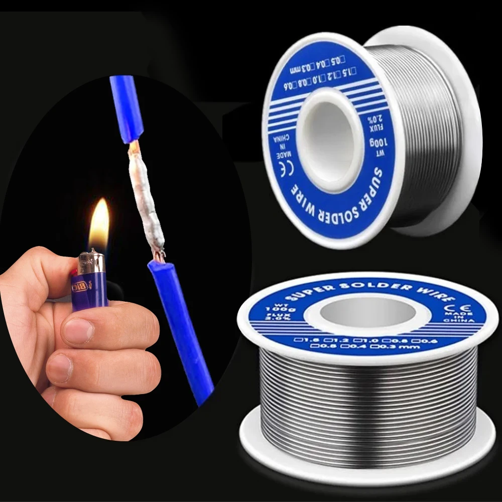 Disposable Lighter Solder Welding Wire Soldering Tin Wires Stainless Steel Copper Iron Nickel Battery Pole Piece Low Melt