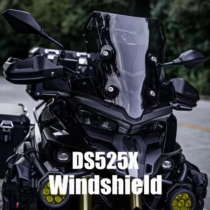 

For VOGE DS525X modified front windshield 525DSX windshield heightening and widening imported windshield motorcycle accessories