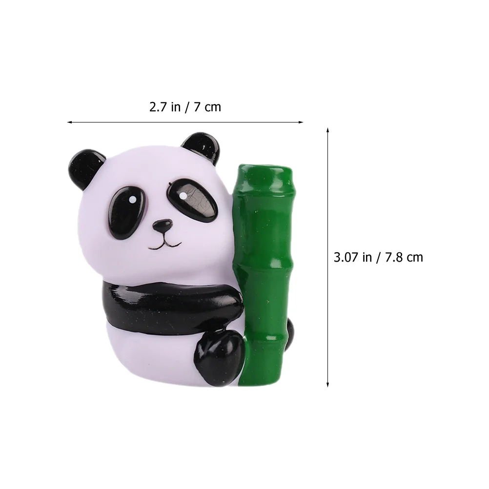 3 pçs panda forma squeeze sensorial alívio do estresse fidget pequeno bonito portátil para crianças festa favores brinquedo de alívio do estresse