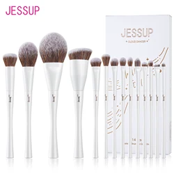 Jessup Makeup Brushes Set,4-14pcs Make up Brushes,Premium Synthetic Foundation Concealer Powder Eyeshadow Blending Brush T343