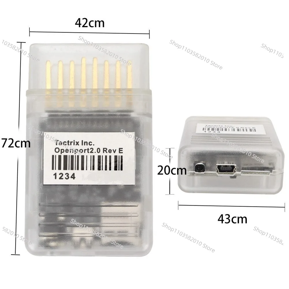 Openport 2.0 ECU Flash Chip Adjustment Tool Gold-plated Connector