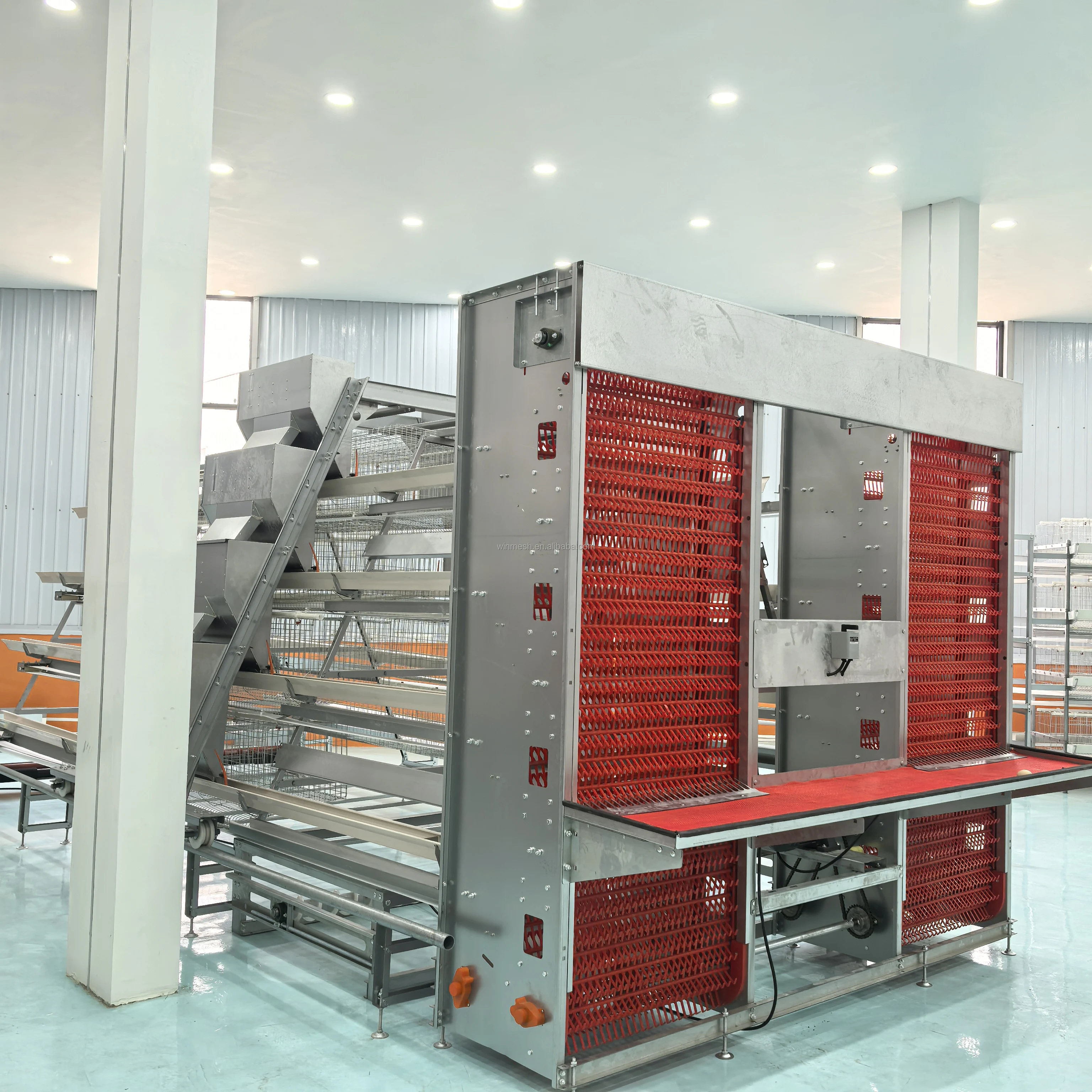 

Клетки для кур-несушек из проволочной сетки, тип А, батарейного типа, для птицефабрик, полностью автоматическое оборудование для продажи