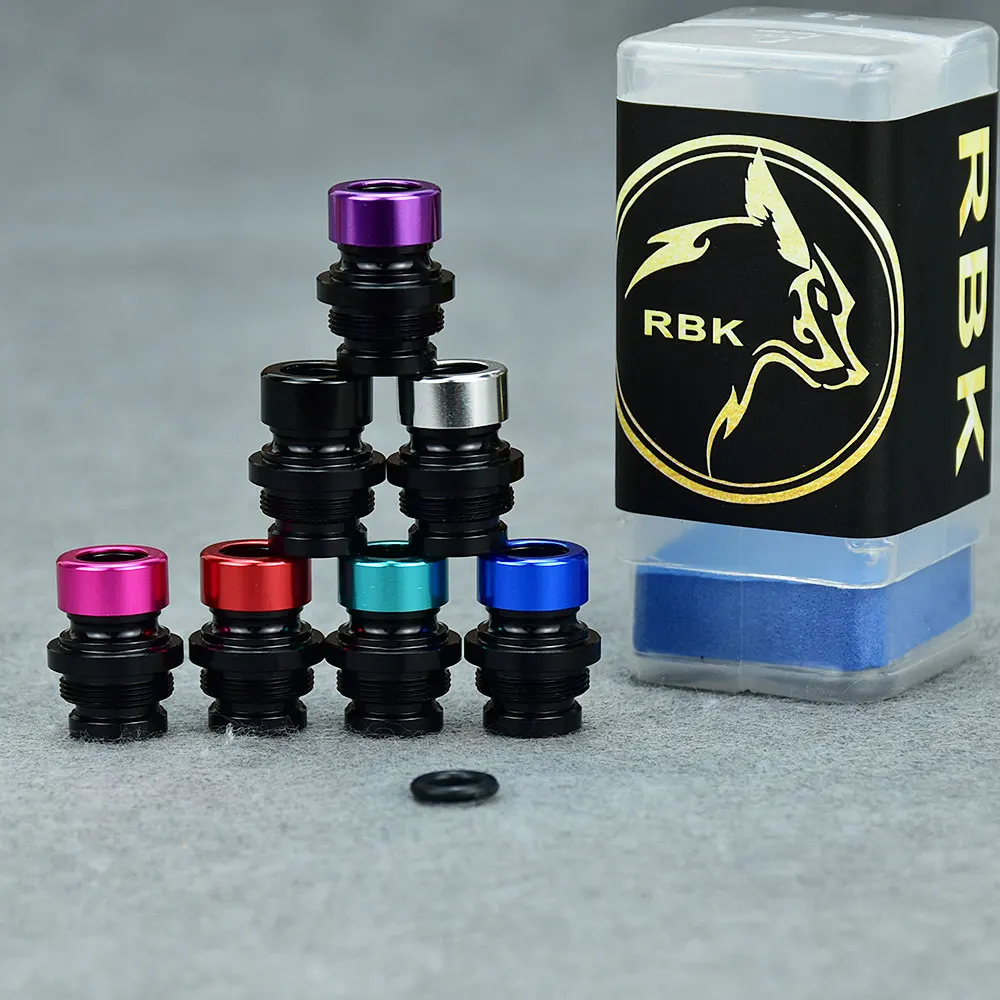 

Сменный дрип-тип wolfcoolvape DotMission для dotMod dotAIO V1 / V2 Pod из нержавеющей стали и алюминия