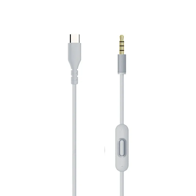 Replacement Audio Cable for Studio Pro Solo 3 Solo 4 Headphones Type C to 3.5mm Aux Cord Headset Accessories