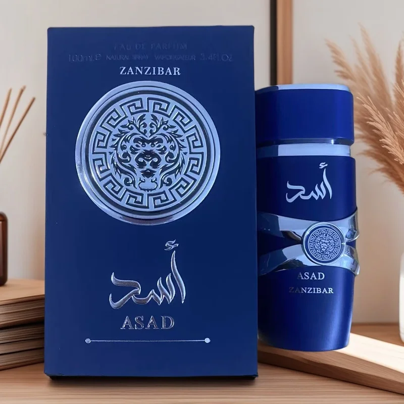 ASAD van Lattafa Heren Eau de Parfum Collectie – Diverse Edities (Zanzibar, Bourbon, Elixir) Rijke, Langdurige 3.4oz Sprays